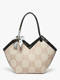 beige black