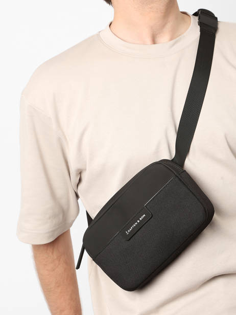 Sac Banane Kapten and son Noir accessoires HABO vue secondaire 1