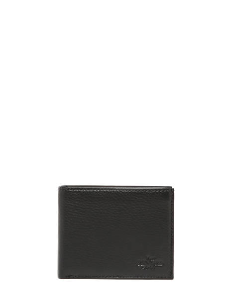 Portefeuille Cuir Yves renard Noir foulonne 2307