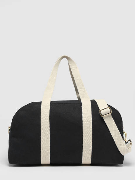 Sac De Voyage Cabine Best Seller Coton Best Seller Hindbag Noir best seller CHARLIE vue secondaire 4