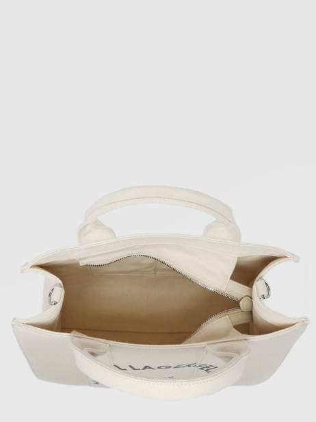 Sac à Main Rsg Coton Karl lagerfeld Blanc rsg 240W3892 vue secondaire 3