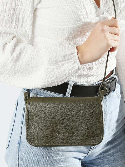 Longchamp Le foulonné Pochettes Marron