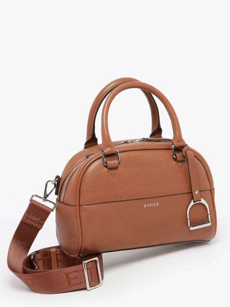 Sac Bowling S Altesse Cuir Etrier Marron altesse EALT049S vue secondaire 2