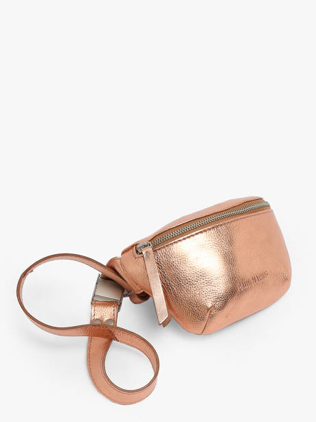 Sac La Banane Xs Cuir Paul marius Rose vintage BANANEXS vue secondaire 2