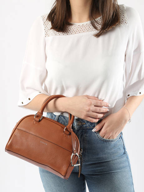 Sac Bowling S Altesse Cuir Etrier Marron altesse EALT049S vue secondaire 1