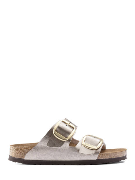 Mules Arizona Big Buckle Birkenstock Beige women 1020882