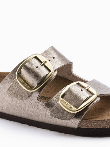 Mules Arizona Big Buckle Birkenstock Beige women 1020882 vue secondaire 1