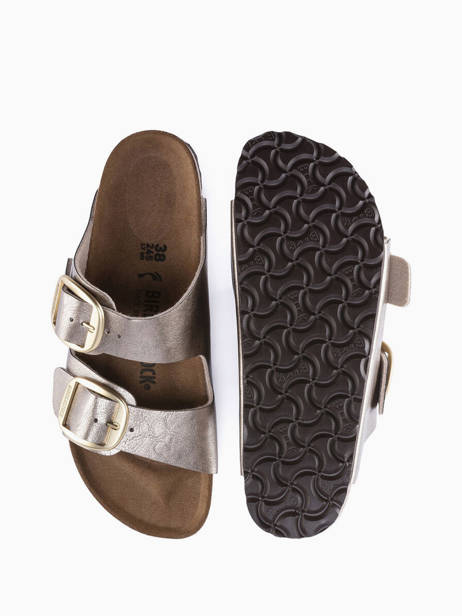 Mules Arizona Big Buckle Birkenstock Beige women 1020882 vue secondaire 3