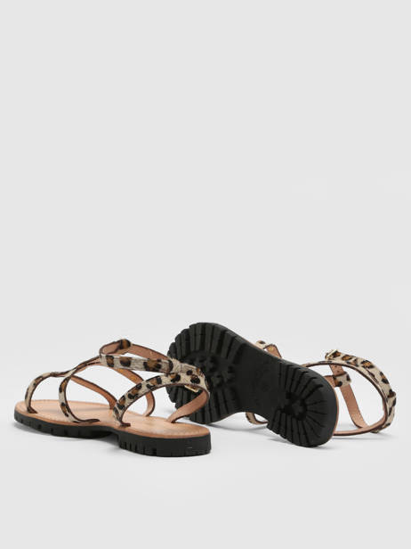 Sandales En Cuir Les tropeziennes Or women HEXOM vue secondaire 4