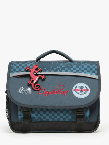 Cartable Enfant 2 Compartiments Cameleon Bleu actual BAS-CA35