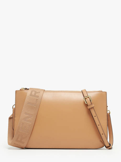 Sac Bandoulière Landyn Cuir Lauren ralph lauren Beige landyn 31920066