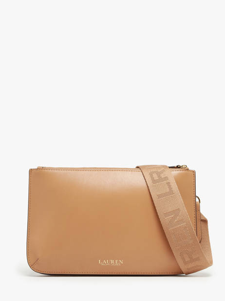 Sac Bandoulière Landyn Cuir Lauren ralph lauren Beige landyn 31920066 vue secondaire 4