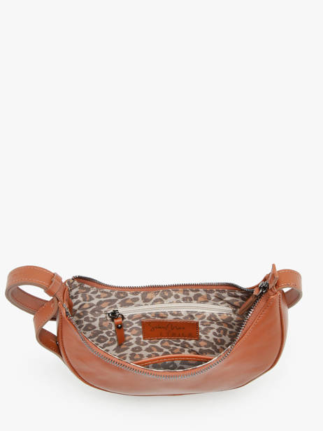 Small Crossbody Bag Sosoomao Leather Etrier Beige sosoomao ECSO057S other view 3