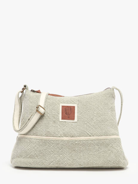 Sac Bandoulière Naturel Le voyage en panier Beige naturel PM808