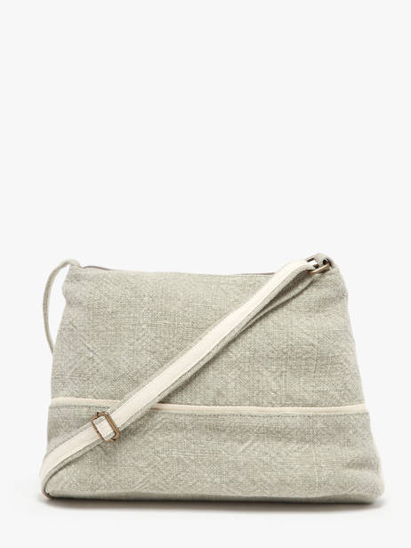 Sac Bandoulière Naturel Le voyage en panier Beige naturel PM808 vue secondaire 4
