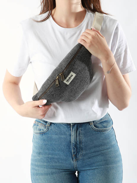 Sac Banane Olivia Denim Hindbag Gris denim DE vue secondaire 1
