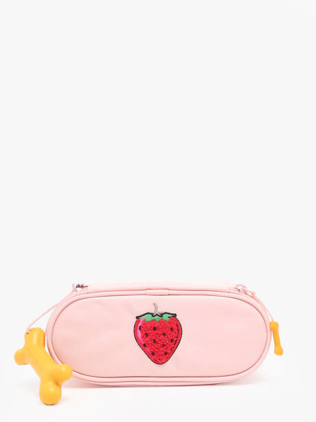 Trousse 1 Compartiment Oak Stones and bones Rose girls G
