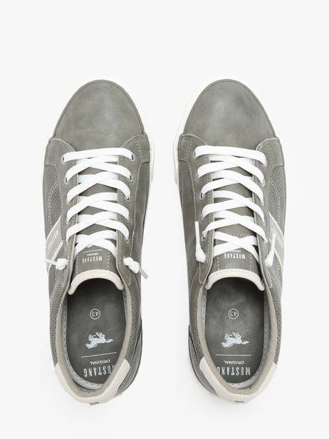 Sneakers Mustang Gris men 308 vue secondaire 4