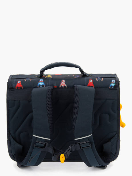 Cartable 2 Compartiments Lily Boys Stones and bones Multicolore boys B vue secondaire 4