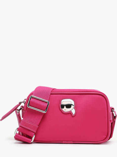 Sac Bandoulière K Ikonik 2.0 Nylon Karl lagerfeld Rose k ikonic 2.0 230W3050