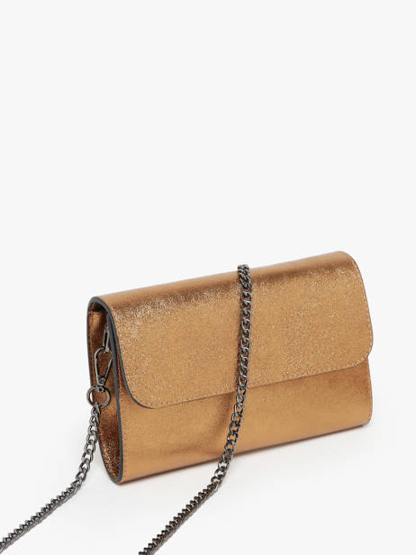 Sac Bandoulière Nine Cuir Milano Or nine NI23064N vue secondaire 1