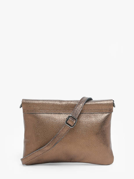 Sac Bandoulière Caviar Cuir Milano Marron caviar CA22112 vue secondaire 4