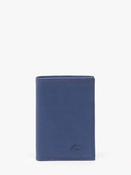 Porte-cartes Cuir Katana Bleu marina 753038