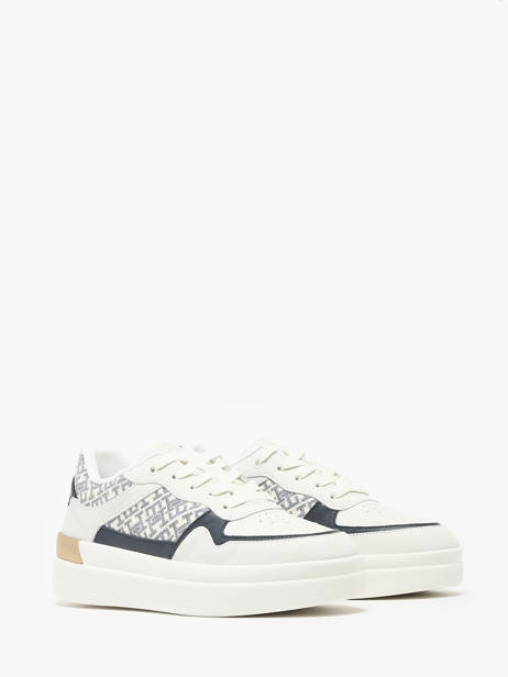 Sneakers En Cuir Tommy hilfiger Blanc women 8381YBL vue secondaire 2