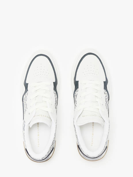 Sneakers En Cuir Tommy hilfiger Blanc women 8381YBL vue secondaire 4