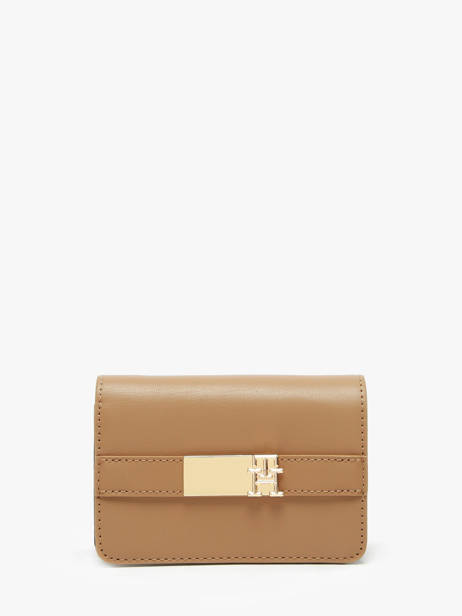 Portefeuille Tommy hilfiger Marron th heritage AW16916