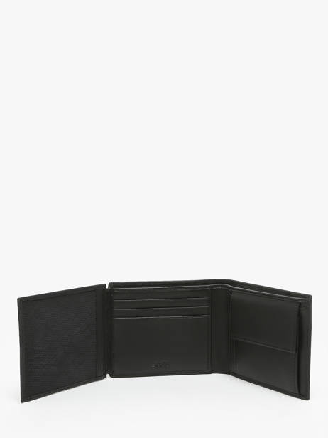 Portefeuille Cuir Hugo boss Noir iconic HLN421A vue secondaire 2