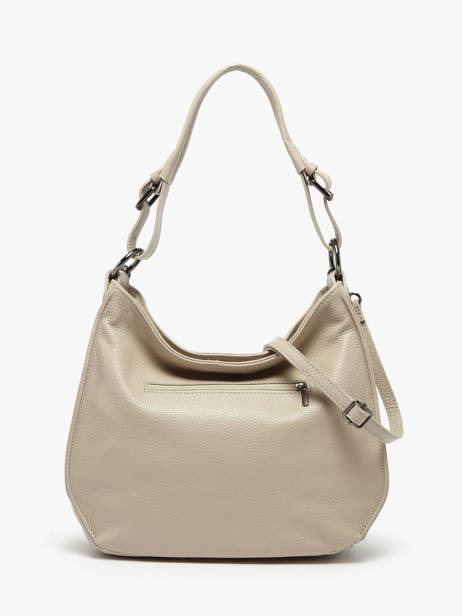Sac Porté épaule Caviar Cuir Milano Beige caviar CA24068 vue secondaire 4