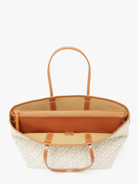Sac Porté épaule Th Monoplay Cuir Tommy hilfiger Marron th monoplay AW17379 vue secondaire 3