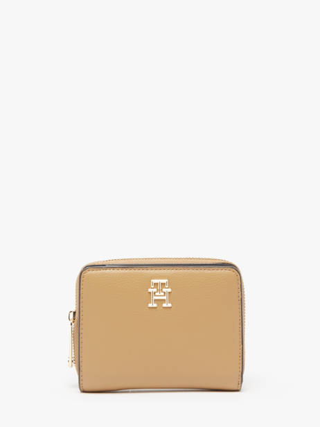 Portefeuille Tommy hilfiger Marron th soft AW16917