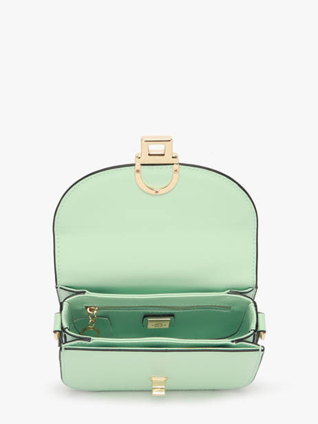 Shoulder Bag S Altair Leather Etrier Green altair EALA081S other view 3