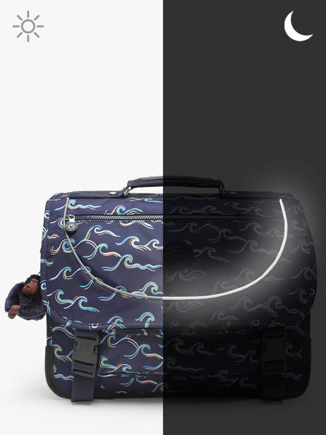 Cartable 2 Compartiments Kipling Bleu back to school / pbg PBGI6543 vue secondaire 5