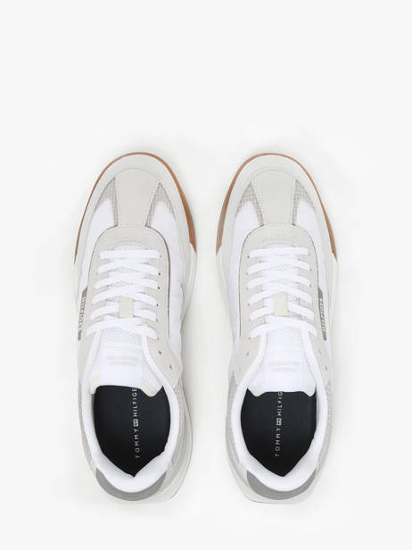 Sneakers En Cuir Tommy hilfiger Blanc men 5328YBS vue secondaire 3