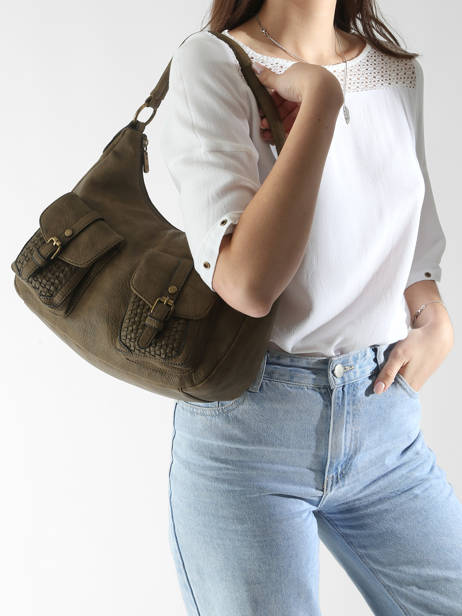 Sac Porté épaule Winter Old Miniprix Vert winter old 19353 vue secondaire 1