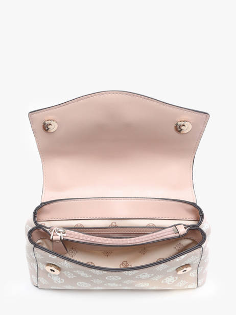 Sac Bandoulière Izzy Polyurethane Guess Beige izzy PG952121 vue secondaire 3