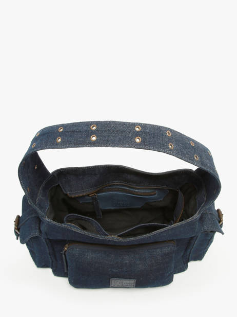 Sac Banane Cargo Denim Basilic pepper Bleu cargo denim BCAD05 vue secondaire 3