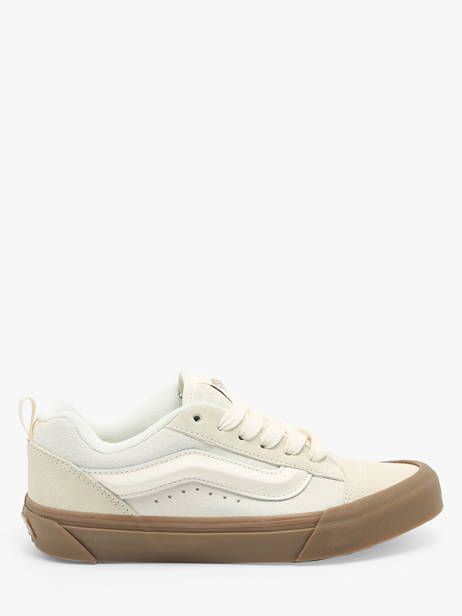 Sneakers Knu Skool En Cuir Vans Beige unisex 9QCDBS