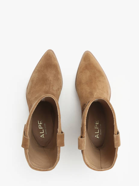 Santiags Holly En Cuir Alpe Marron women 53551101 vue secondaire 4