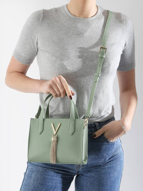 Sac Porté Main Divina Valentino Vert divina VBS1R415 vue secondaire 1