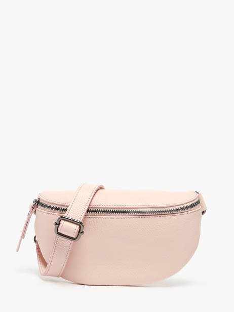 Sac Banane Caviar Cuir Milano Rose caviar CA19091B