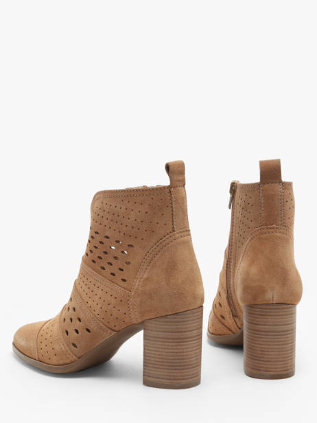 Bottines à Talon City En Cuir Alpe Marron women 53851136 vue secondaire 3