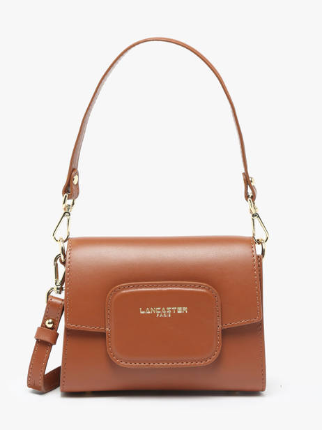 Sac Bandoulière Paris Pad Cuir Lancaster Beige paris pad 59