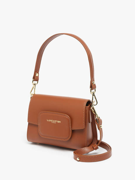Sac Bandoulière Paris Pad Cuir Lancaster Beige paris pad 59 vue secondaire 2