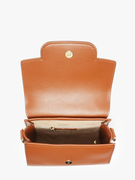 Sac Bandoulière Paris Pad Cuir Lancaster Beige paris pad 59 vue secondaire 3