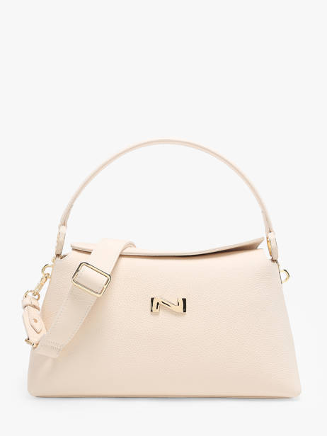 Sac Porté épaule Freesia Cuir Nathan baume Rose eden 4