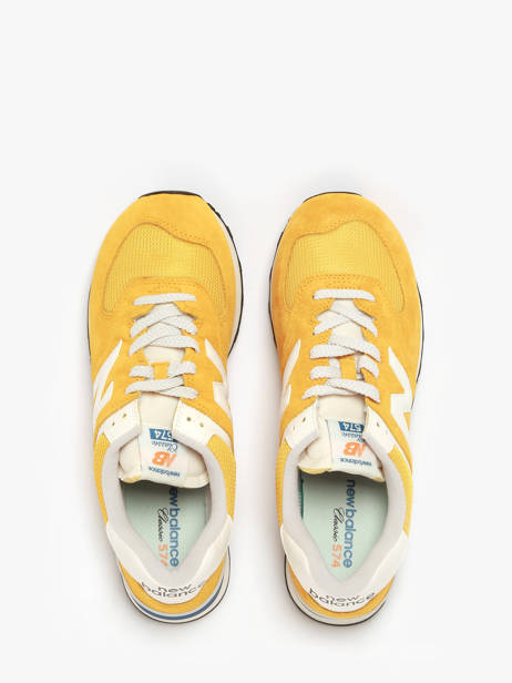Sneakers 574 New balance Jaune men U574VPY vue secondaire 2